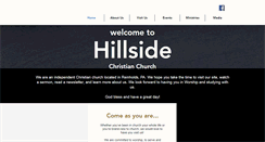 Desktop Screenshot of hillsidepa.org