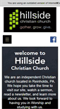 Mobile Screenshot of hillsidepa.org